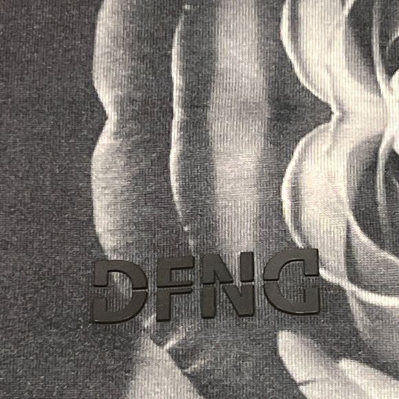 Rare DFNG Black Roses Streetwear All Over Print Shirt Clubwear Gym Unisex XL - Picture 4 of 10